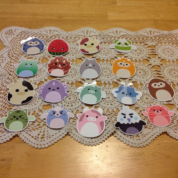 Cute animals, colorful stickers for cellphones, laptop, lockers, crafts - Picture 1 of 5